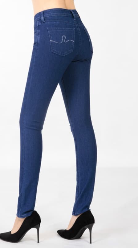 レディース ストレッチ スキニーパンツ