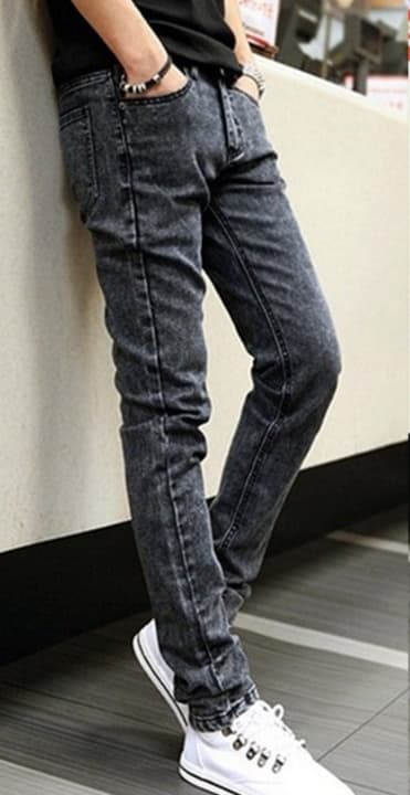 スキニーパンツ すっきりシルエットデニムパンツ