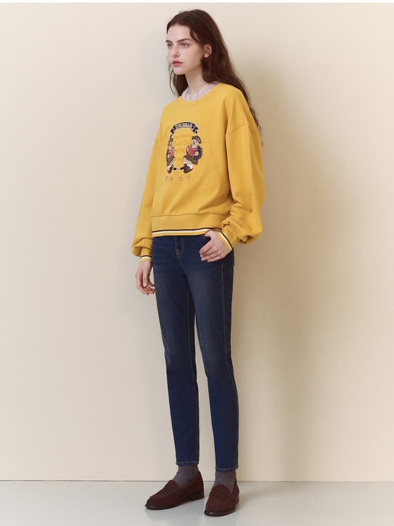 すっきりシルエット美脚スキニーパンツ
