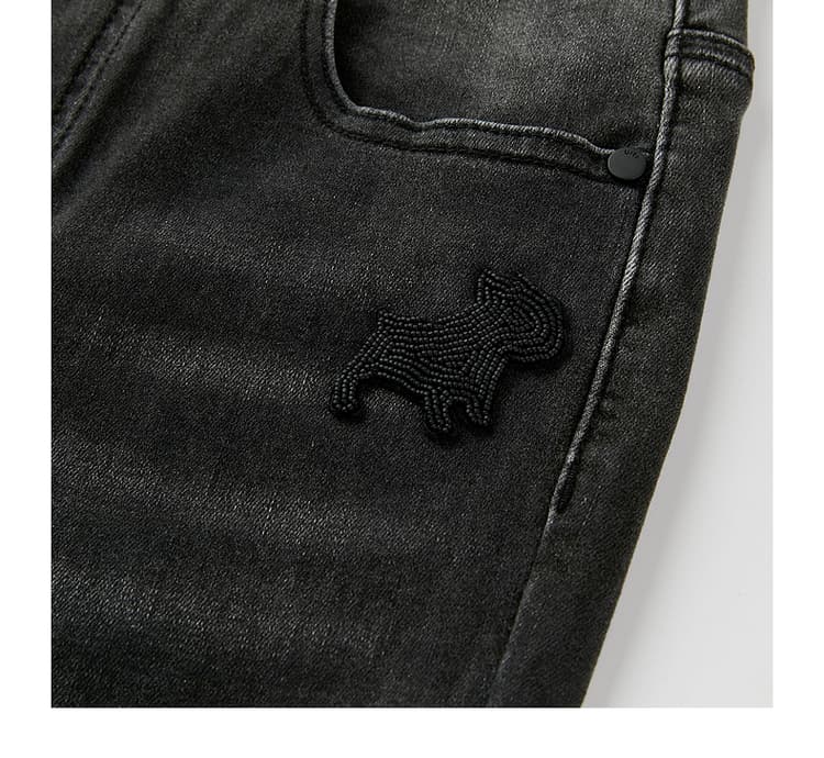 ダメージ加工ストレッチスキニーパンツ